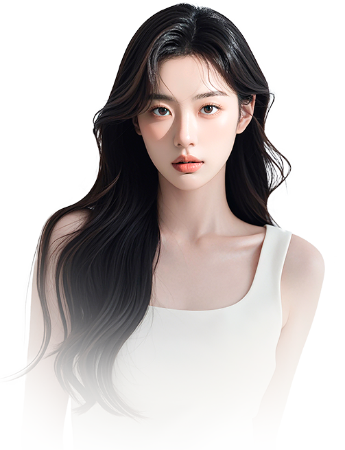 주의사항 안내 모델 이미지